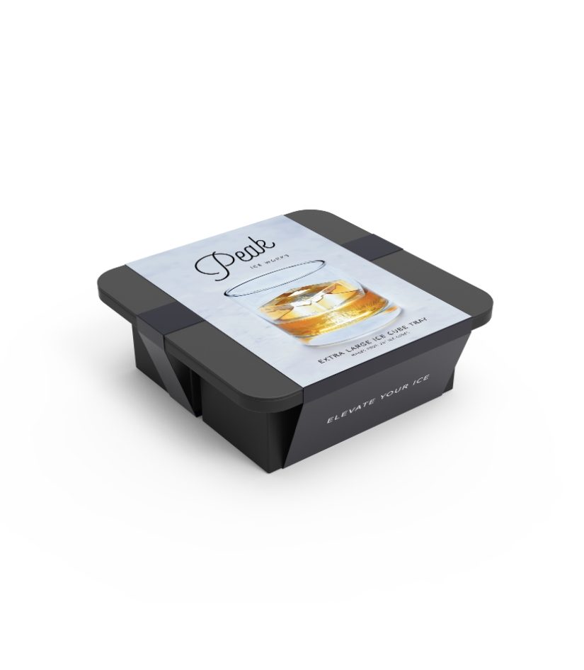 W&P Extra Large Ice Cube Tray - Charcoal - Image 3