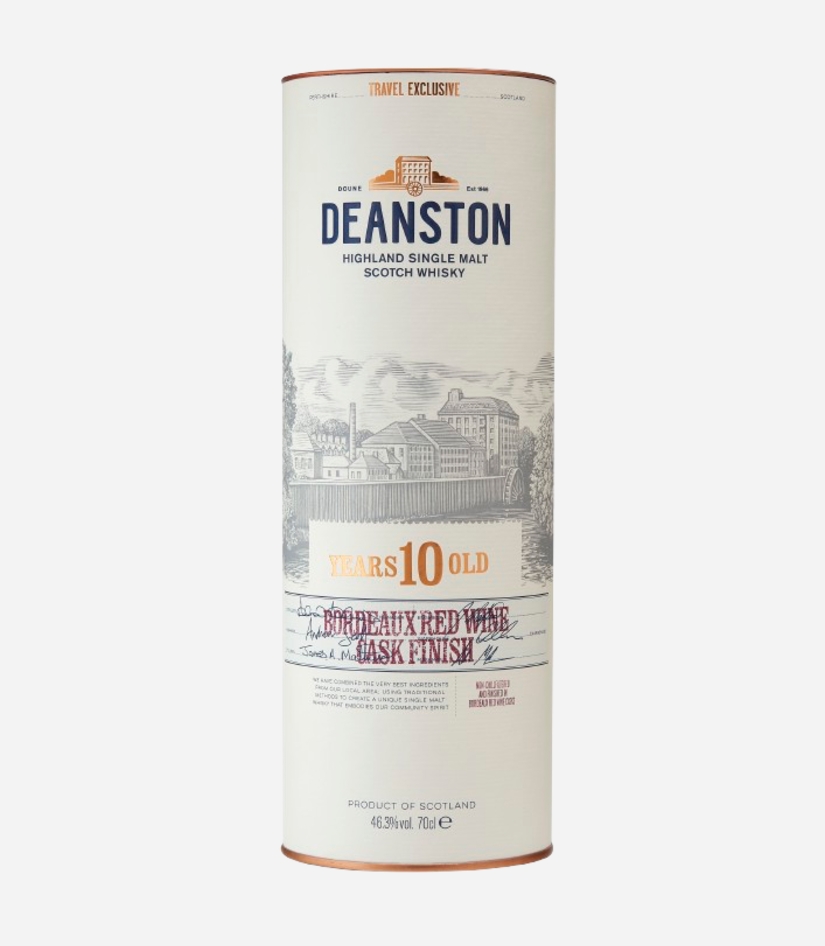 Deanston 10 Year Old Bordeaux Red Wine Cask Finish Whisky - Image 2